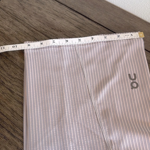 NWT [On Running] All-Day Ribbed Flare Legging Pants, Orchid Lilac, Women's Sz S - Picture 10 of 14